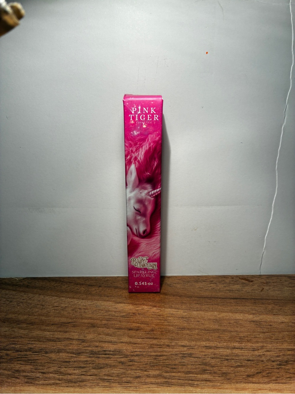 Pink Tiger Cosmetics Baby Unicorn Sparkling Lip Syrup Plumping Lip Gloss